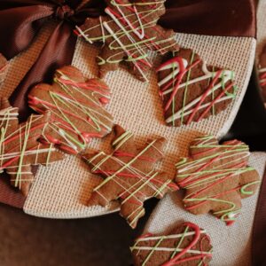 Piparkoogid valge šokolaadi glasuuris